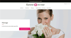 Desktop Screenshot of flammeenrose.com